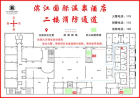 消防通道示意图