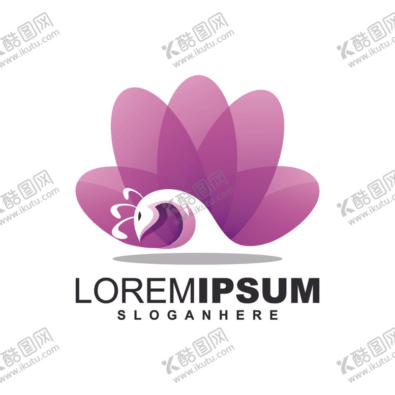编号：91691510240402032742【酷图网】源文件下载-孔雀logo