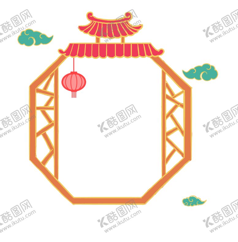 编号：64044707021647183858【酷图网】源文件下载-中国风花纹花边边框素材