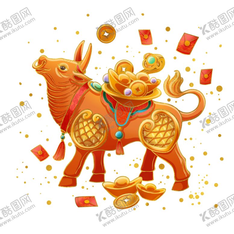 编号：81319704190146091612【酷图网】源文件下载-卡通牛形象