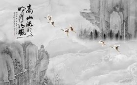 中式国画山水