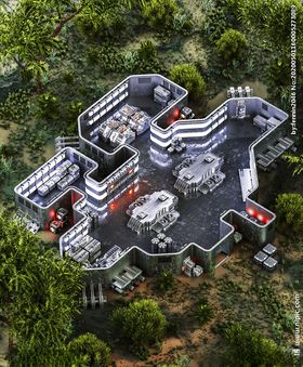 C4D特效设计科幻场景