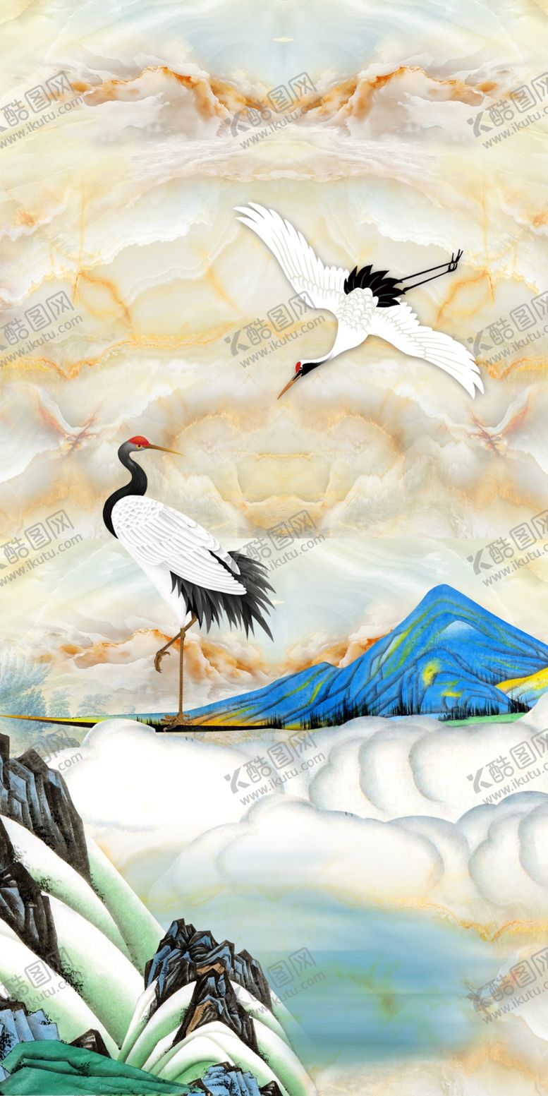 编号：85738105102007045547【酷图网】源文件下载-山水画