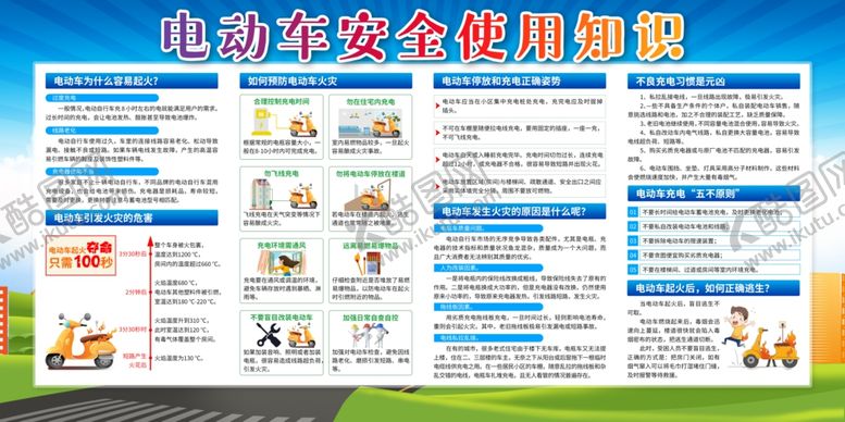 编号：88450902180442241299【酷图网】源文件下载-电动车安全使用知识
