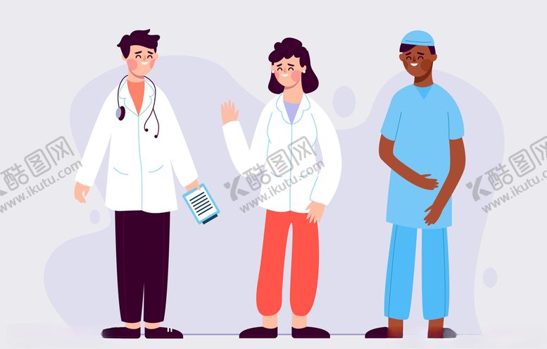 编号：32443610012234384303【酷图网】源文件下载-矢量卡通科学实验人物