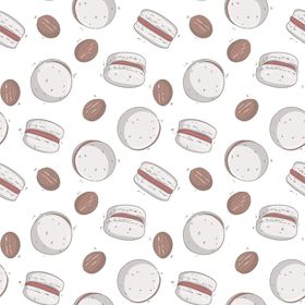 动植物无缝花纹