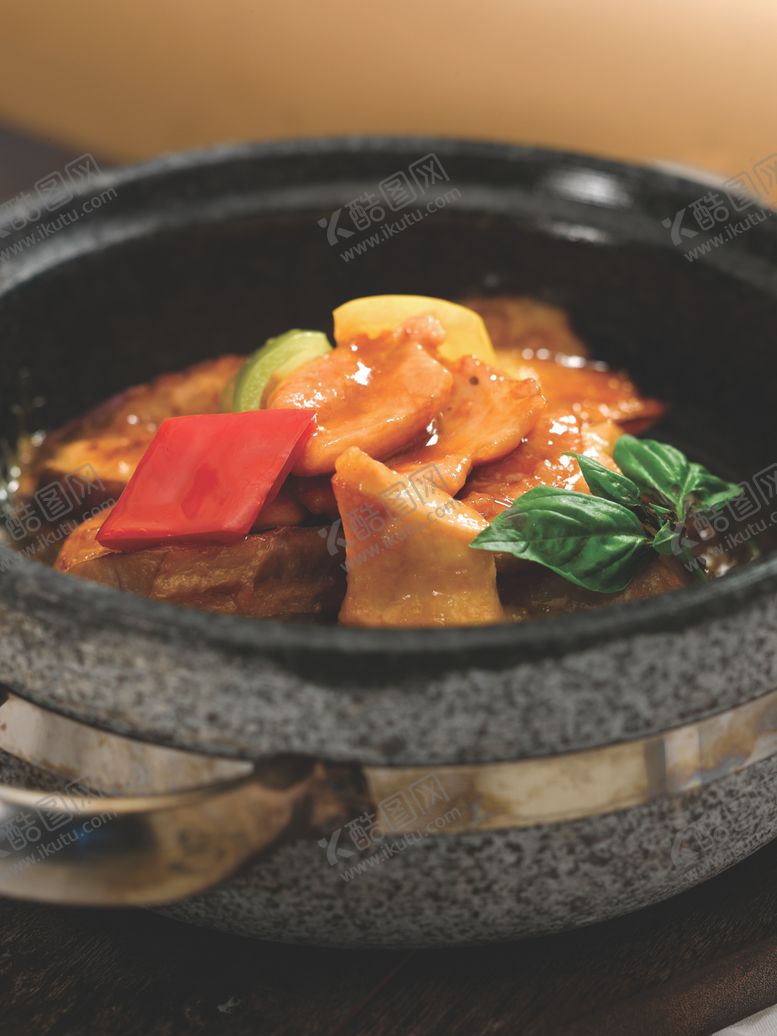 编号：96427502220758059937【酷图网】源文件下载-鸡粒焖秋茄