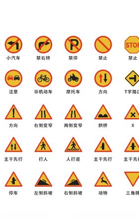 交通道路标识标牌