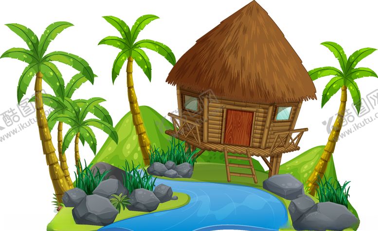 编号：34925406191154416089【酷图网】源文件下载-小岛自然风光