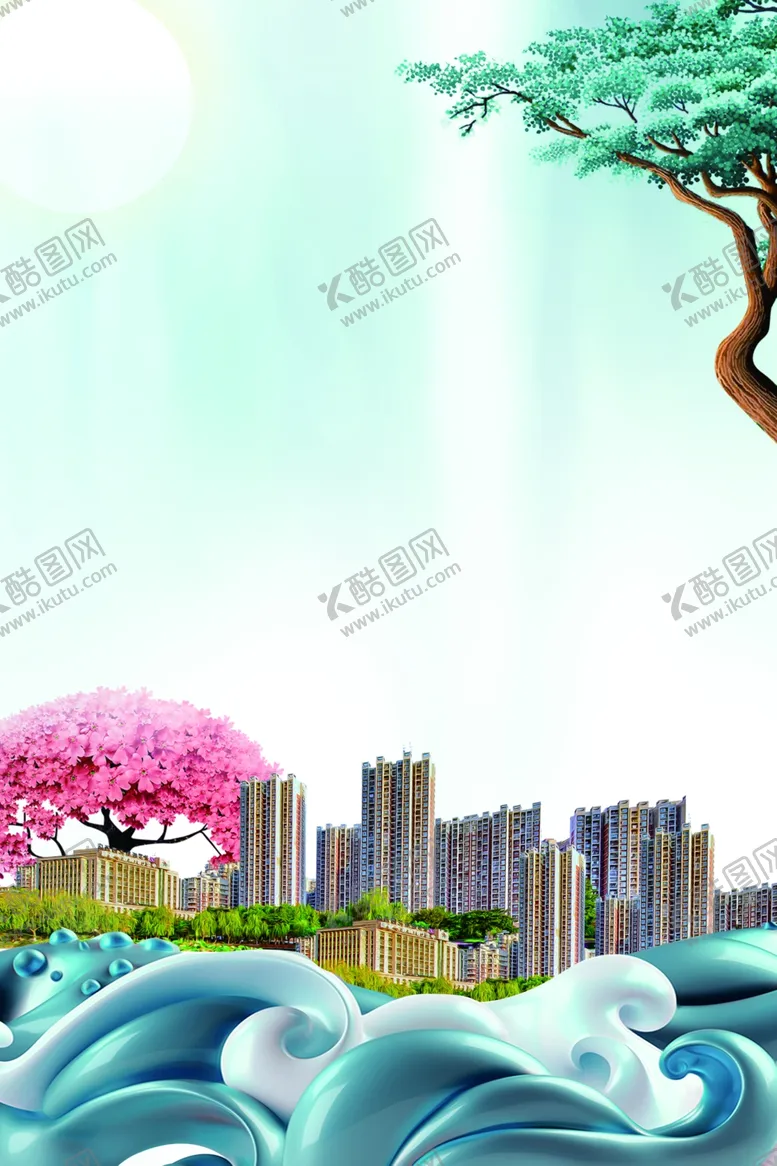 编号：58144905050410507576【酷图网】源文件下载-地产复古活动宣传背景海报素材