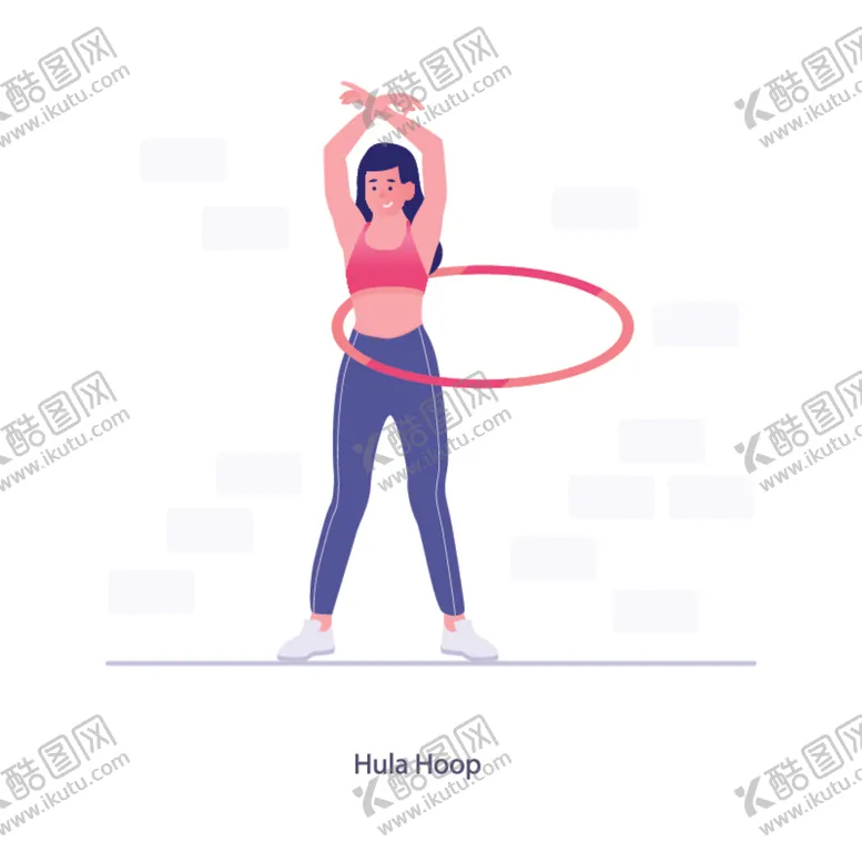 编号：45931503300647069540【酷图网】源文件下载-健身插画