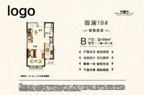 亚克力材质户型牌