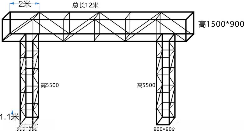 编号：35995111260843373745【酷图网】源文件下载-建筑工地大门