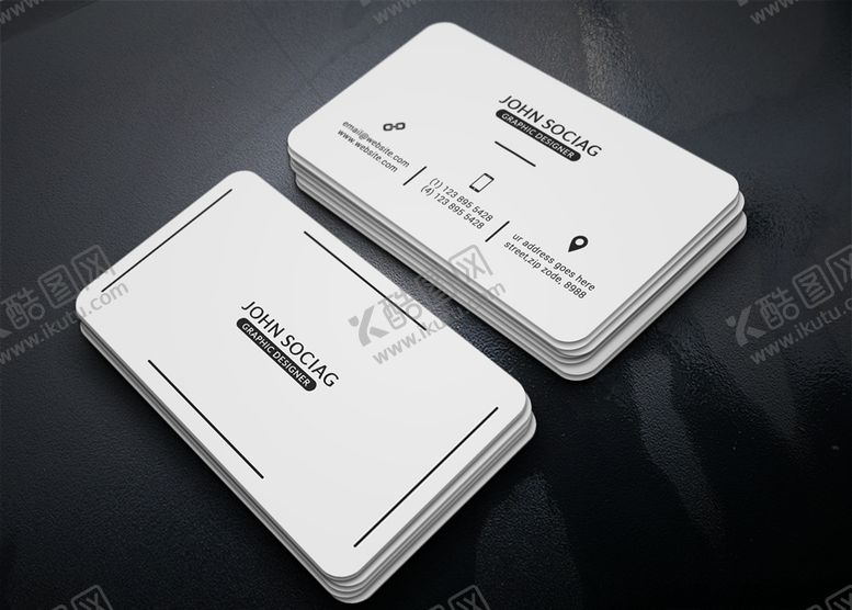 编号：64040210061500128636【酷图网】源文件下载-简约名片