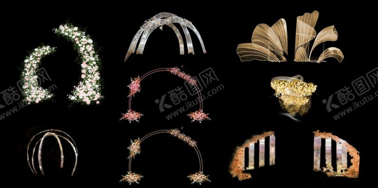 编号：30194509210545236683【酷图网】源文件下载-花门