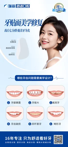 口腔S级美白专场海报
