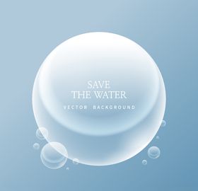 晶莹剔透水珠水滴