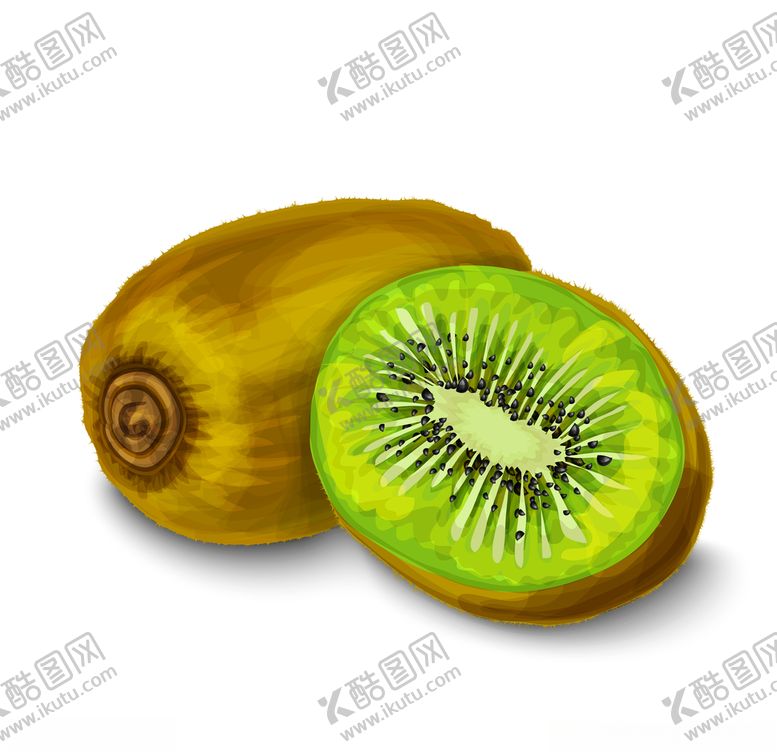 编号：43574503292034006687【酷图网】源文件下载-猕猴桃水果蔬菜