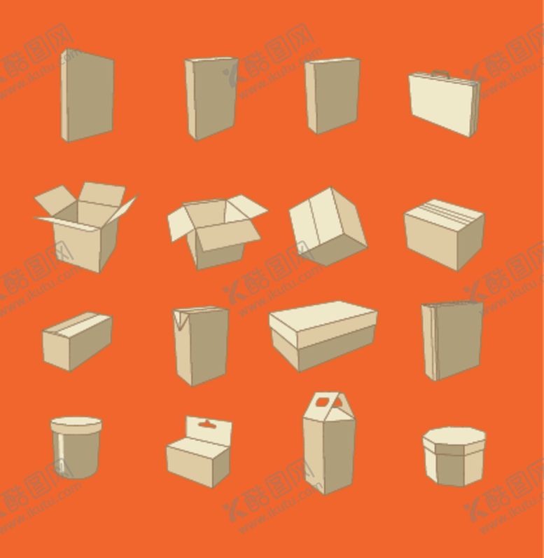 编号：45068309211316425917【酷图网】源文件下载-纸箱