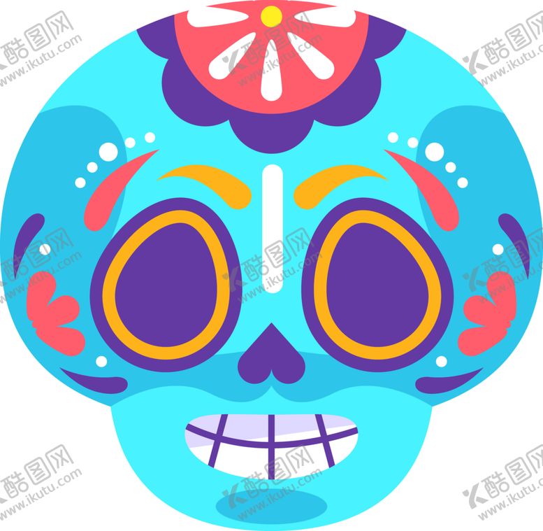 编号：63197712261247257658【酷图网】源文件下载-卡通骷髅高清图片