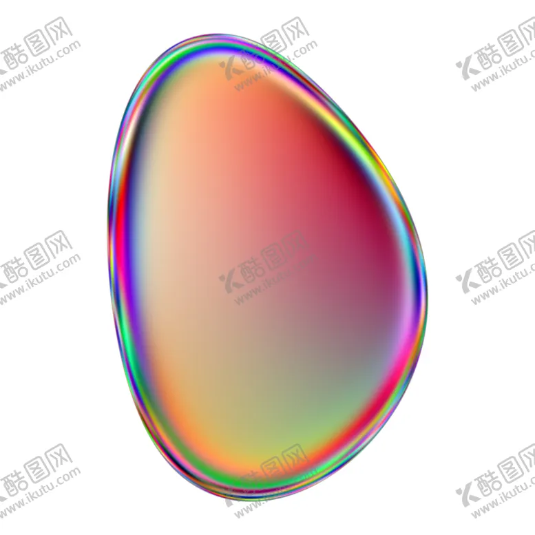 编号：46659302151450489954【酷图网】源文件下载-彩虹渐变气泡