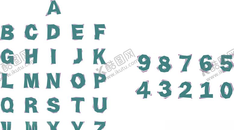 编号：82824706271941246777【酷图网】源文件下载-数字与字母