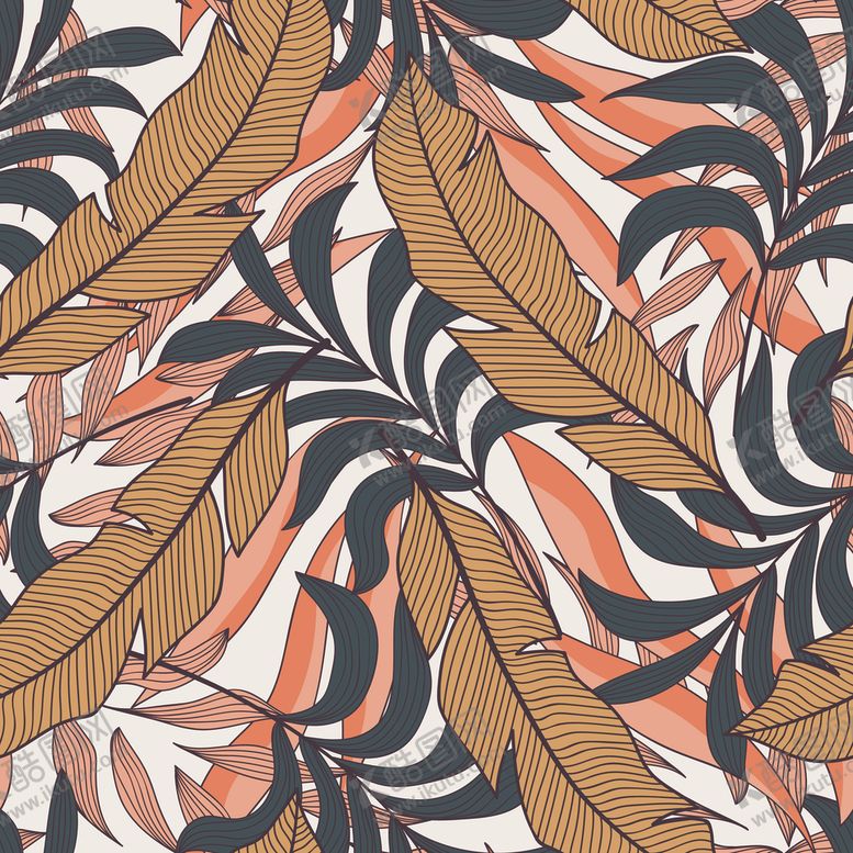 编号：27053610200306512462【酷图网】源文件下载-连续花纹