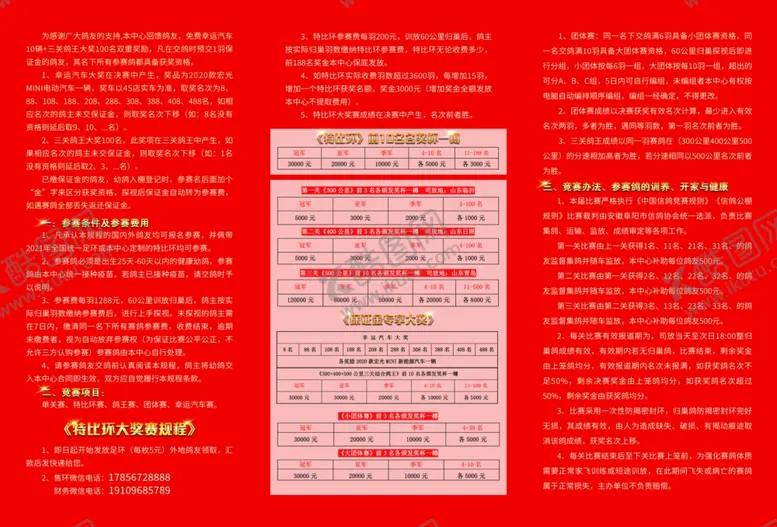 编号：81839205021639347707【酷图网】源文件下载-赛鸽规程