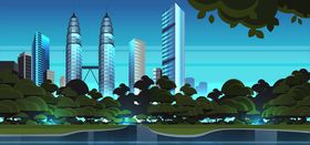 国外城市街景