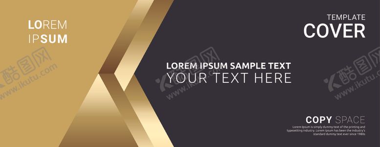 编号：23209210281912053442【酷图网】源文件下载-黑金色banner