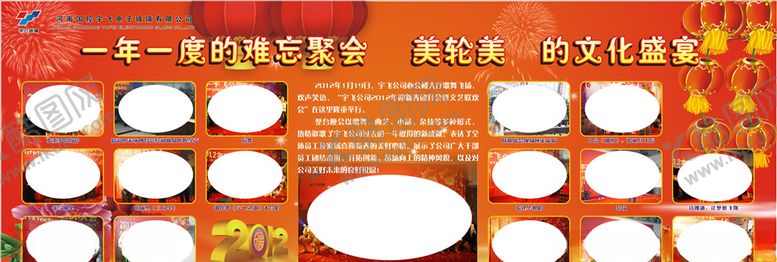 编号：28320510202356046856【酷图网】源文件下载-企业团拜会展板