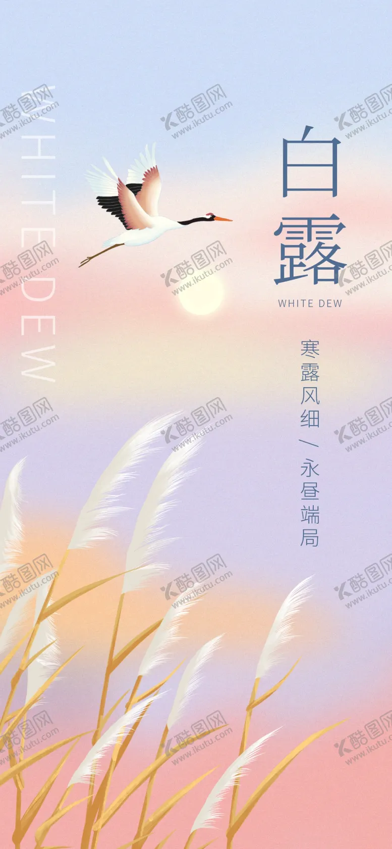 编号：95671309180712330798【酷图网】源文件下载-白露海报