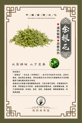 传统中药材展示图