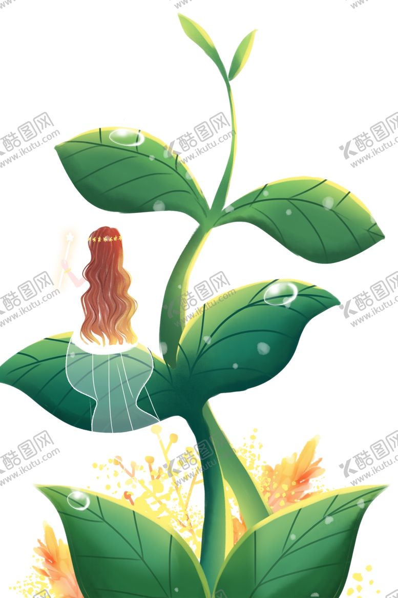 编号：14167009242136351826【酷图网】源文件下载-叶子插画