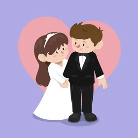 结婚女人姻纱爱情