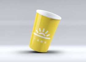 一米阳光logo杯子VI