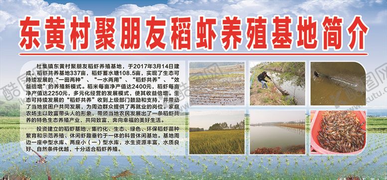 编号：79781404211516258694【酷图网】源文件下载-稻虾养殖