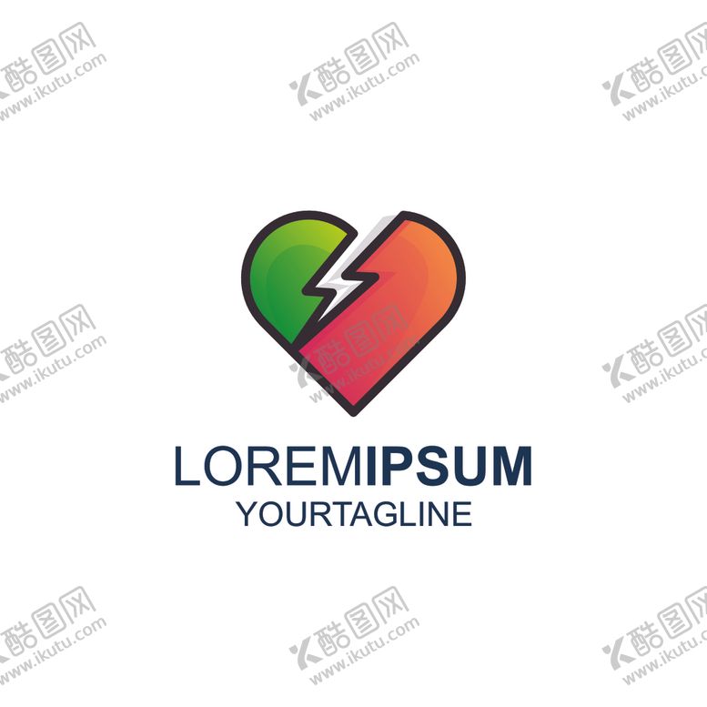 编号：60244907091452585953【酷图网】源文件下载-爱心标志
