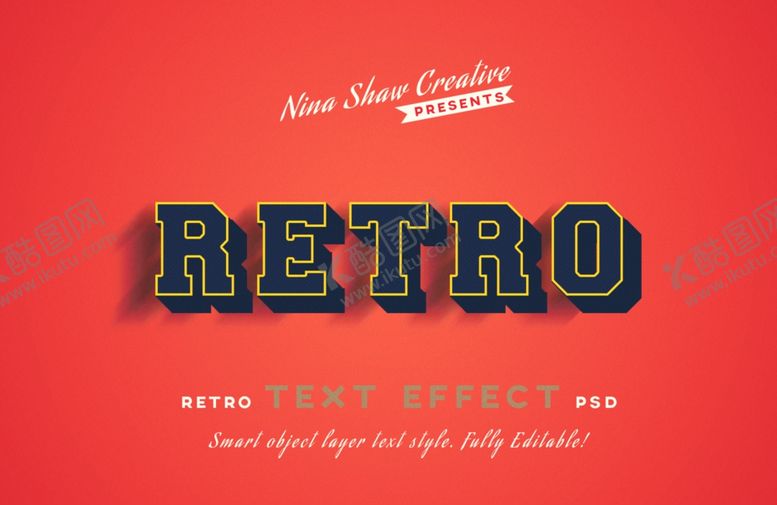 编号：64243009200537452464【酷图网】源文件下载-立体字