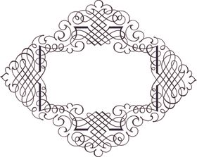 欧式花纹