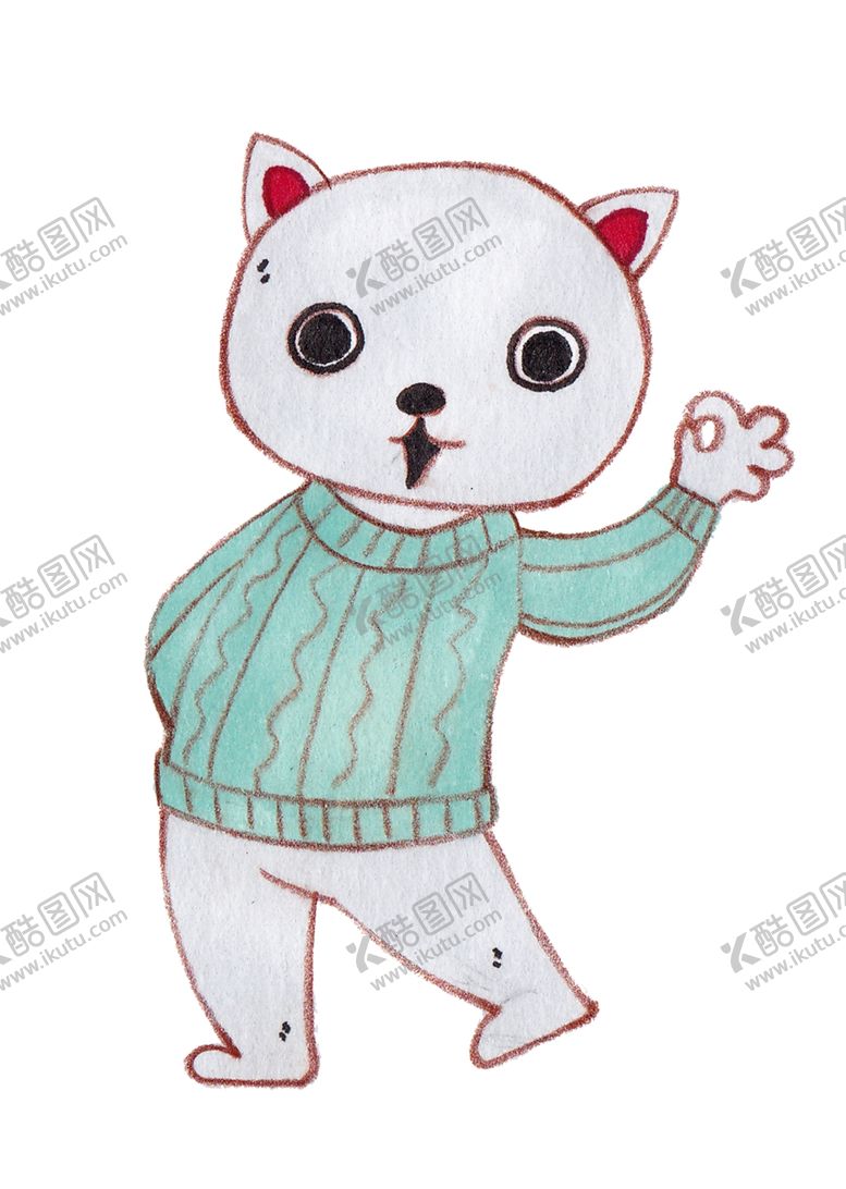 编号：25645505152043361576【酷图网】源文件下载-卡通猫
