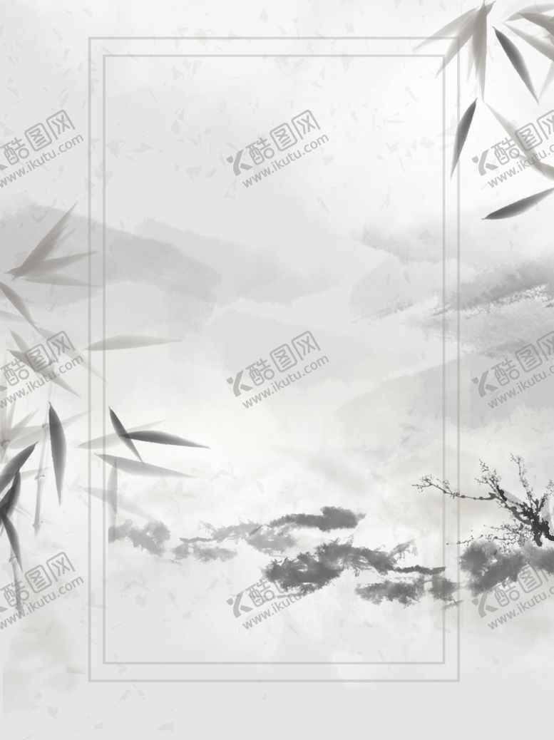 编号：30063907080610415496【酷图网】源文件下载-水墨背景
