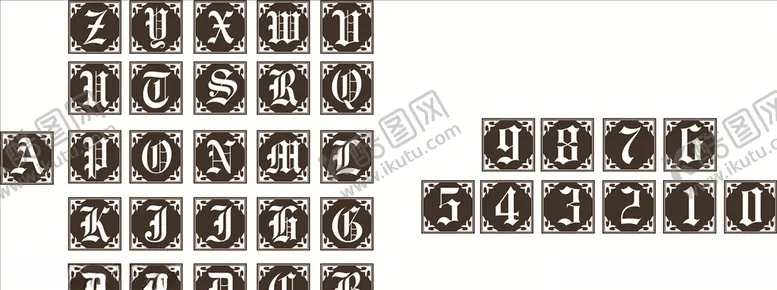 编号：78125807012108165977【酷图网】源文件下载-字母与数字
