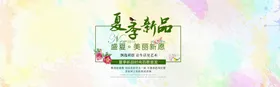 夏季新品装广告女士促销时尚促销花卉