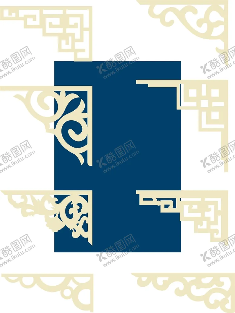 编号：37970110180410502260【酷图网】源文件下载-古典边框