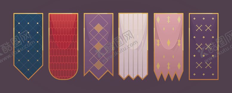 编号：20696411012325492460【酷图网】源文件下载-卡通吊旗插图