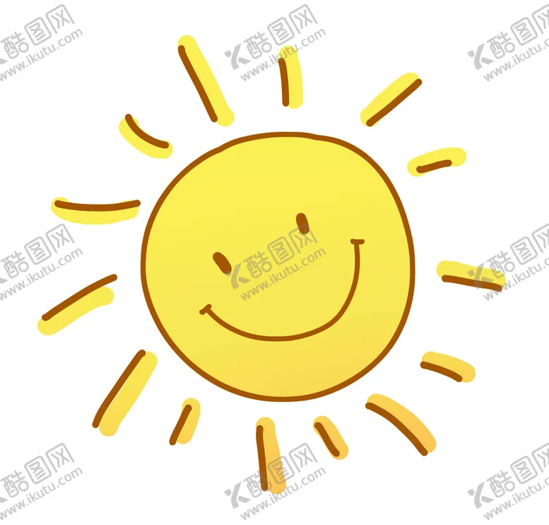 编号：53269809160122584820【酷图网】源文件下载-手绘太阳素材自然风景插画阳光