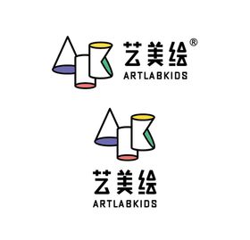 ALK 艺美绘 矢量logo