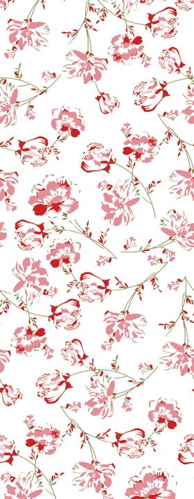 粉色花卉图案背景