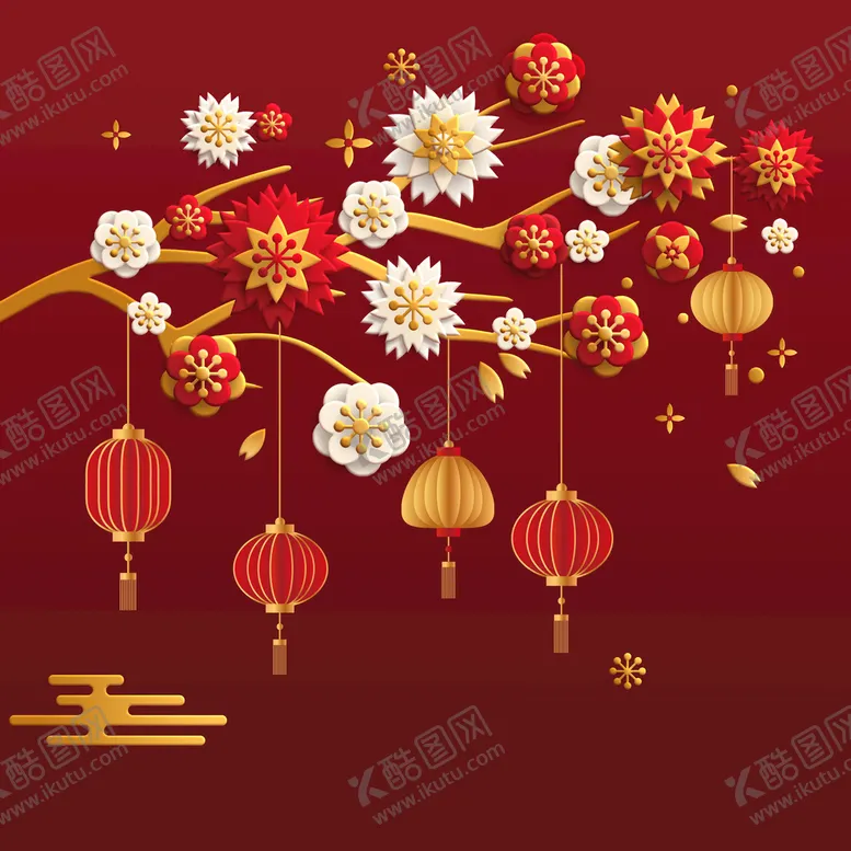 编号：82345610120326386478【酷图网】源文件下载-梅花素材 